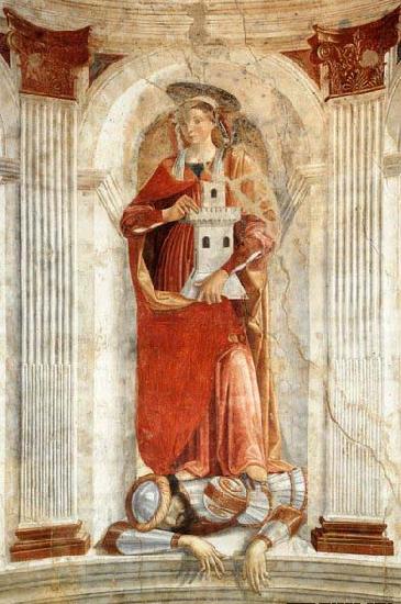 GHIRLANDAIO, Domenico St Barbara oil painting picture